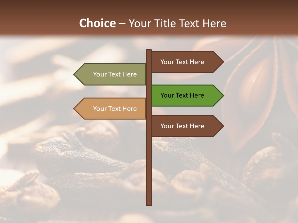 Sternanis Radikalf Nelken PowerPoint Template