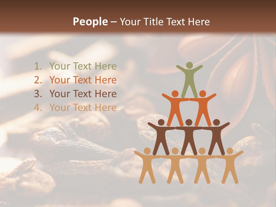 Sternanis Radikalf Nelken PowerPoint Template