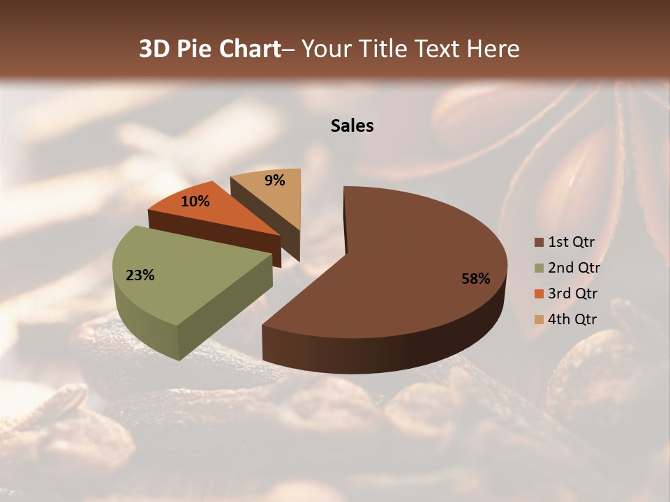 Sternanis Radikalf Nelken PowerPoint Template