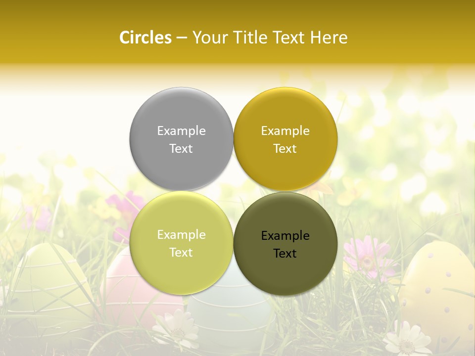 Eastereggs Horizontal Hide PowerPoint Template