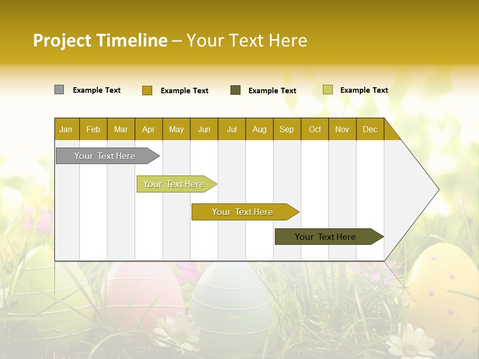 Eastereggs Horizontal Hide PowerPoint Template