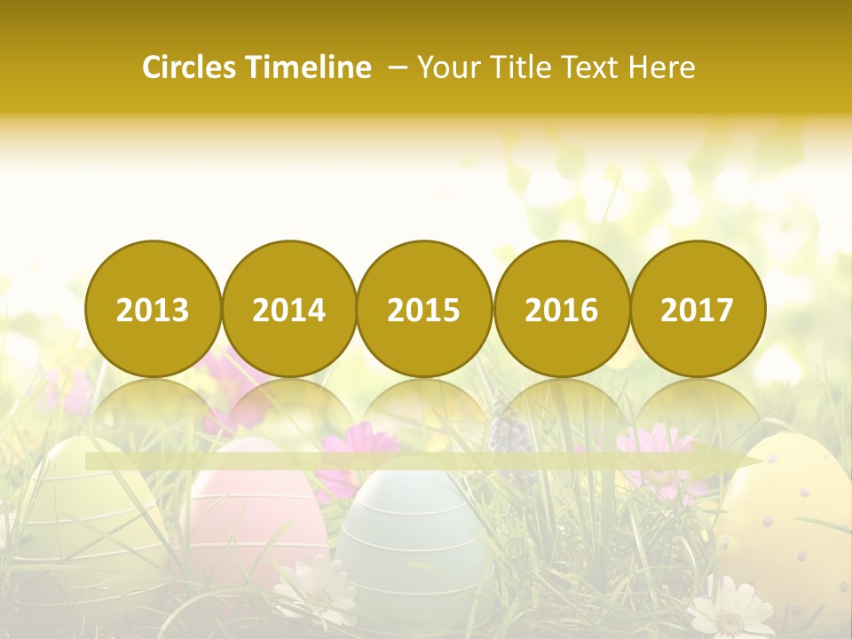 Eastereggs Horizontal Hide PowerPoint Template