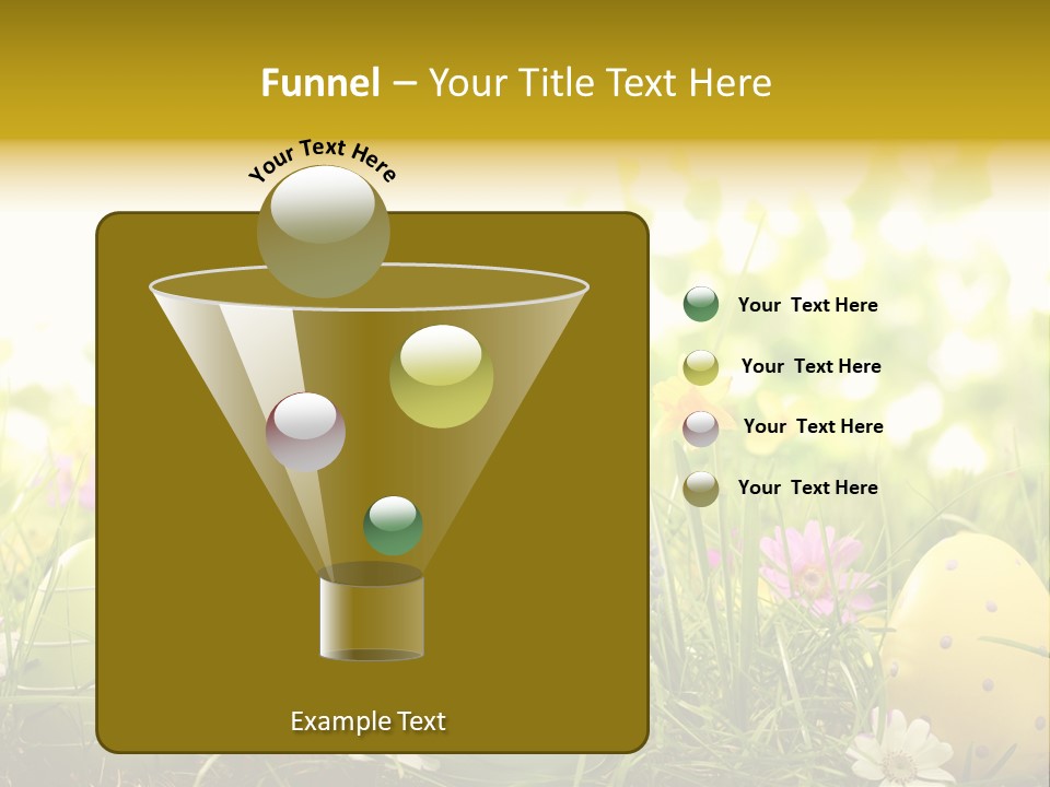 Eastereggs Horizontal Hide PowerPoint Template