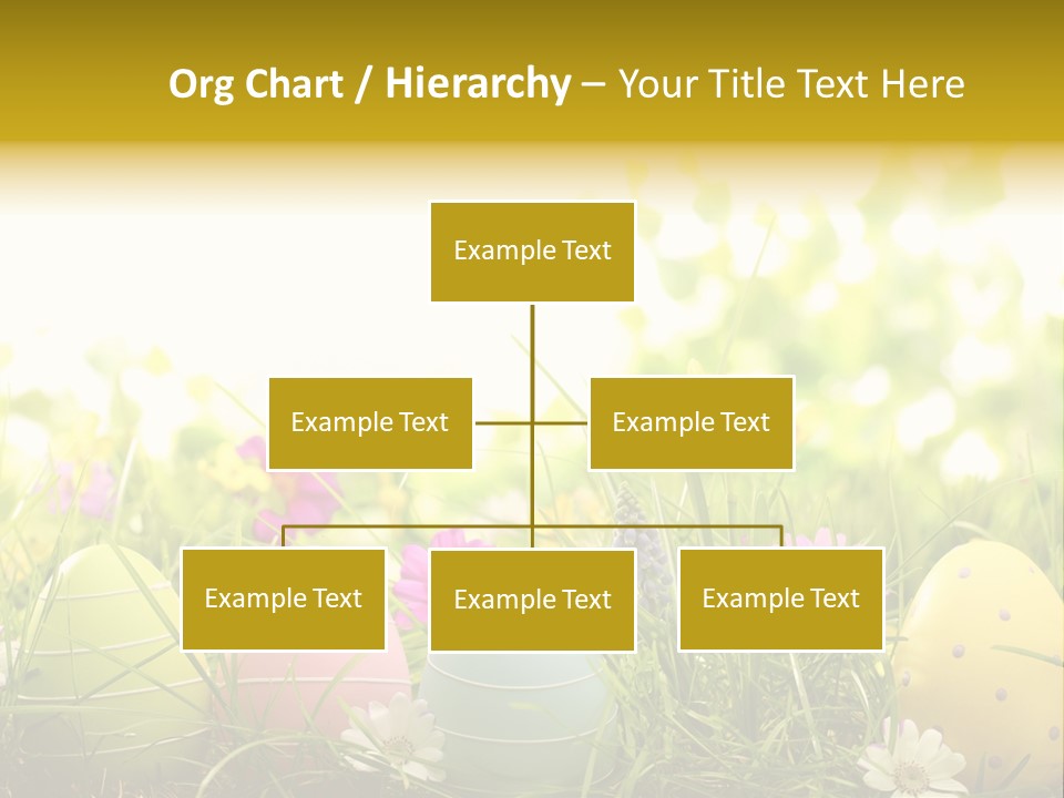 Eastereggs Horizontal Hide PowerPoint Template