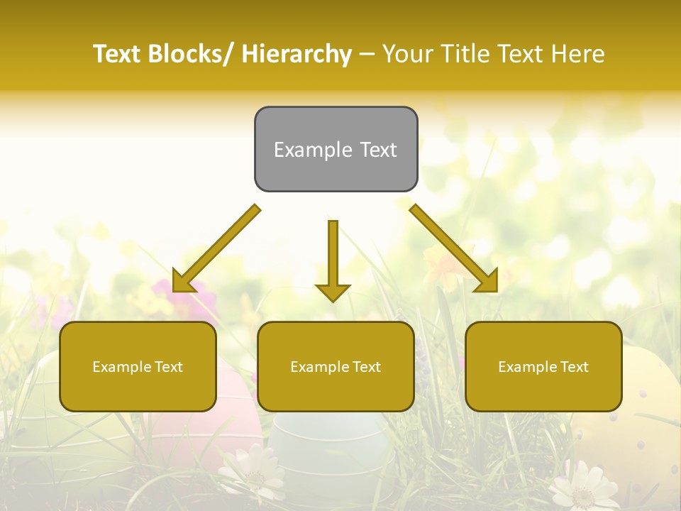 Eastereggs Horizontal Hide PowerPoint Template