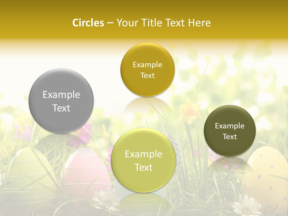 Eastereggs Horizontal Hide PowerPoint Template
