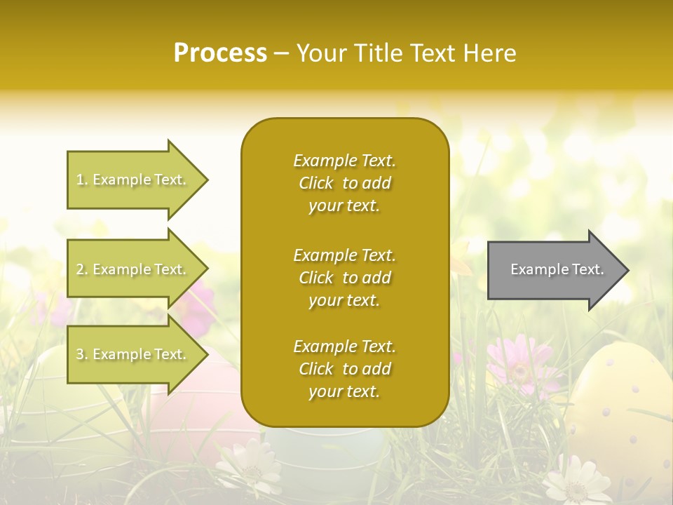 Eastereggs Horizontal Hide PowerPoint Template