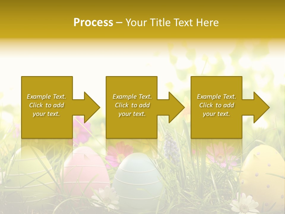Eastereggs Horizontal Hide PowerPoint Template