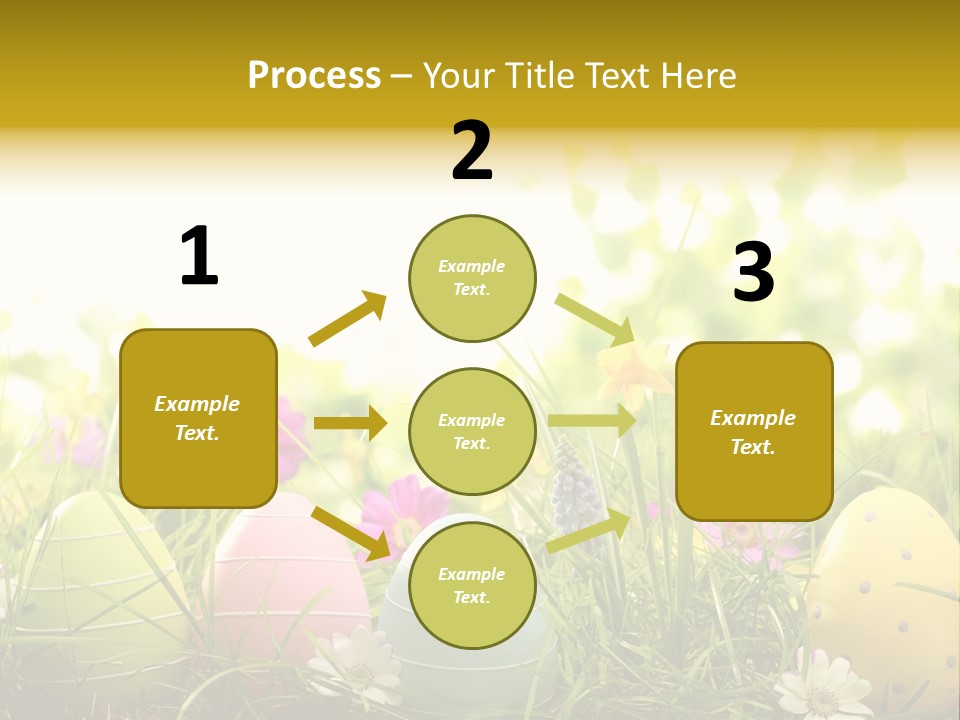 Eastereggs Horizontal Hide PowerPoint Template