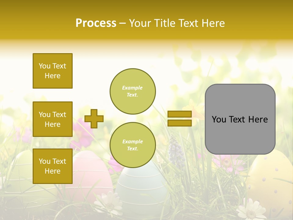 Eastereggs Horizontal Hide PowerPoint Template
