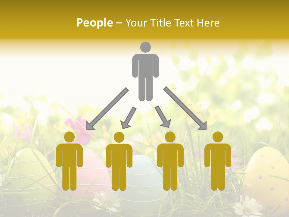 Eastereggs Horizontal Hide PowerPoint Template