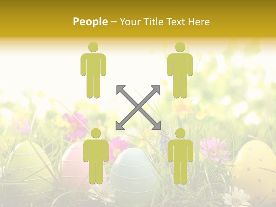 Eastereggs Horizontal Hide PowerPoint Template
