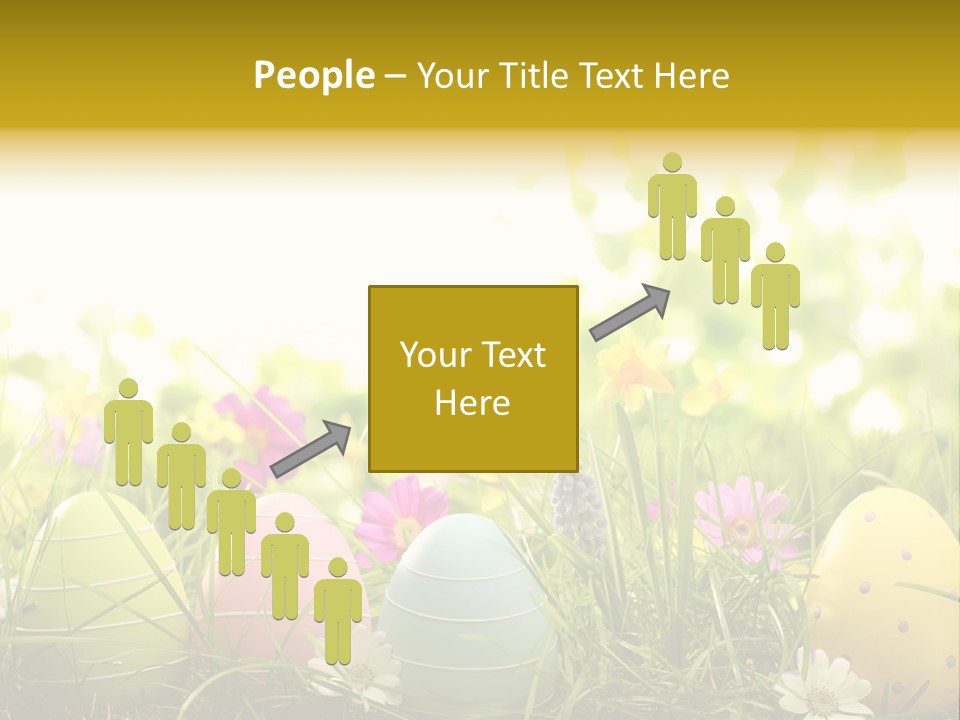 Eastereggs Horizontal Hide PowerPoint Template