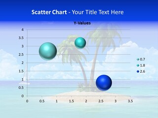 Palm Tree Nature Sunny PowerPoint Template