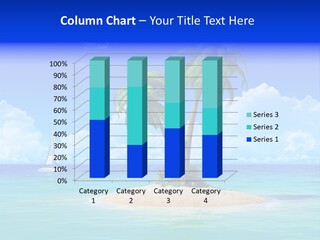 Palm Tree Nature Sunny PowerPoint Template