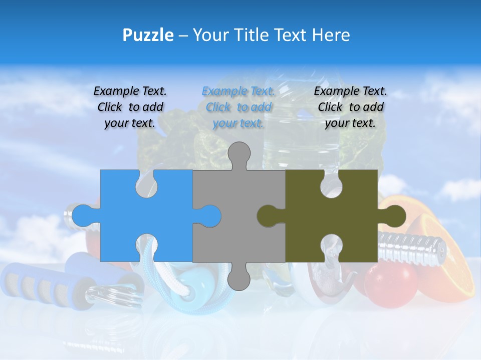 Muscle Measure Yellow PowerPoint Template