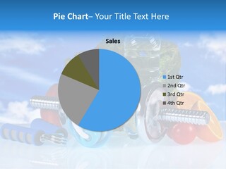 Muscle Measure Yellow PowerPoint Template