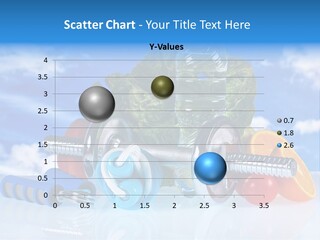 Muscle Measure Yellow PowerPoint Template