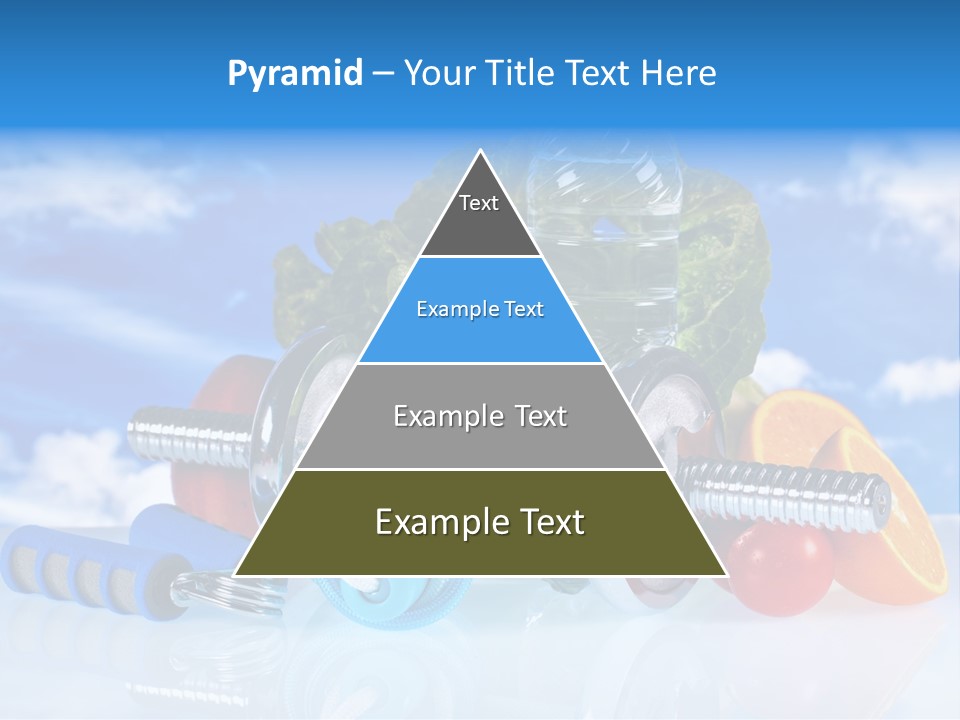 Muscle Measure Yellow PowerPoint Template