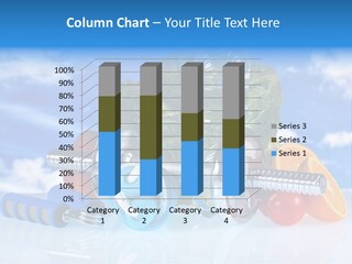 Muscle Measure Yellow PowerPoint Template