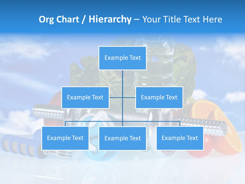 Muscle Measure Yellow PowerPoint Template