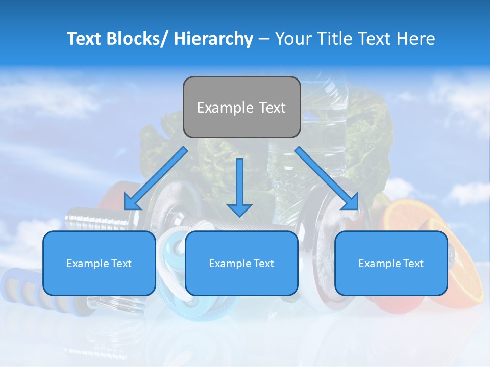 Muscle Measure Yellow PowerPoint Template
