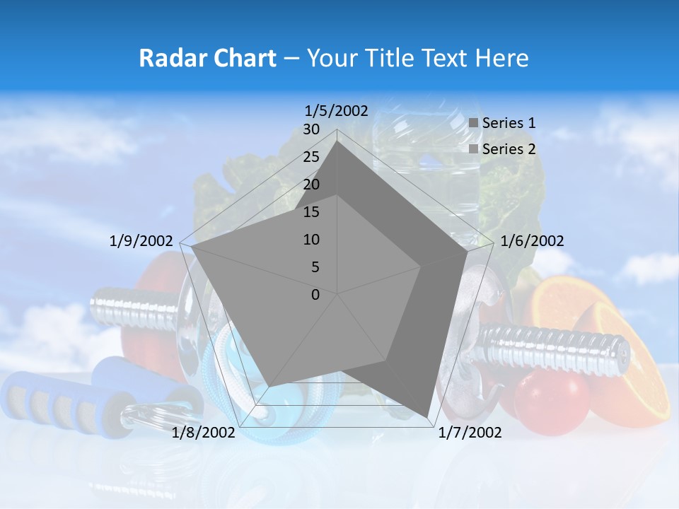 Muscle Measure Yellow PowerPoint Template