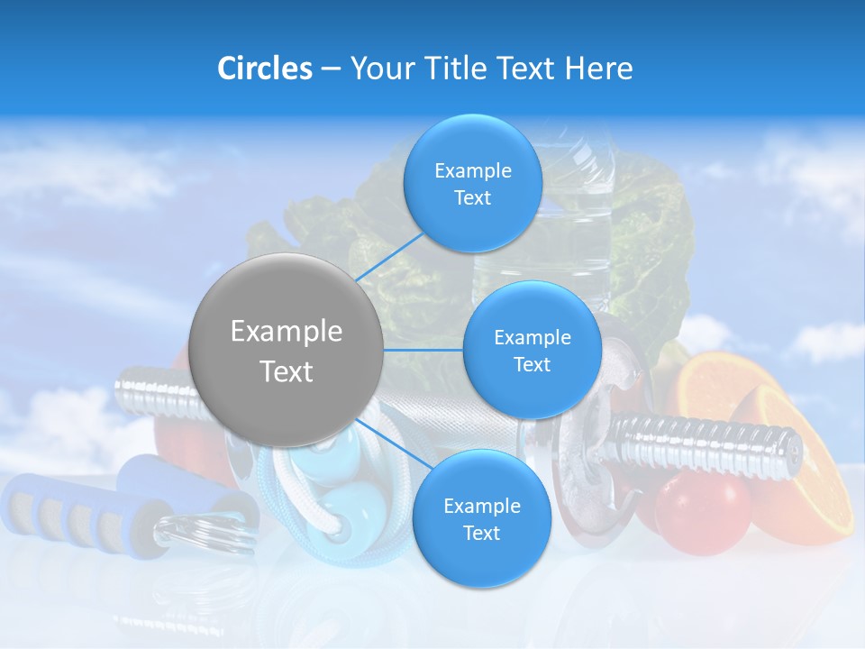 Muscle Measure Yellow PowerPoint Template