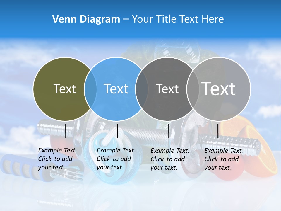 Muscle Measure Yellow PowerPoint Template