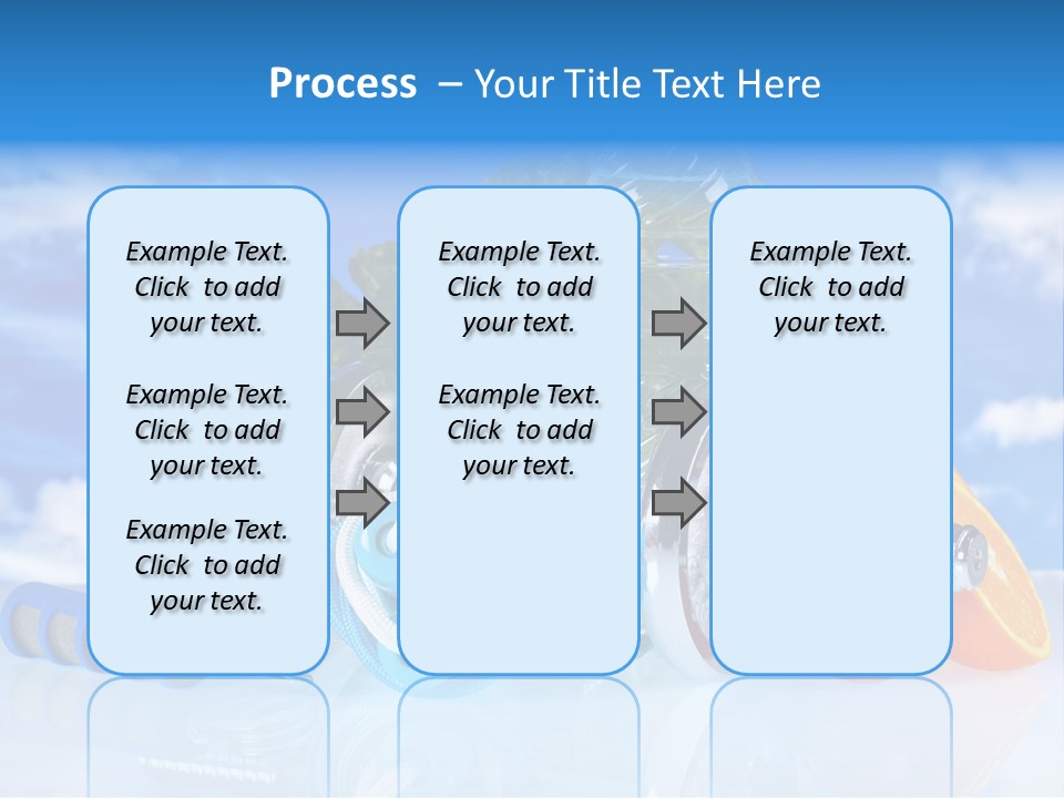 Muscle Measure Yellow PowerPoint Template