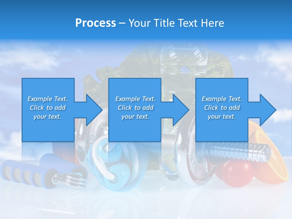 Muscle Measure Yellow PowerPoint Template