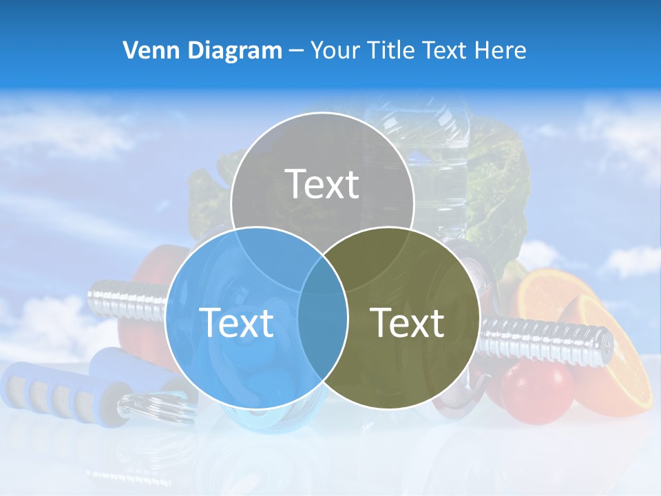 Muscle Measure Yellow PowerPoint Template