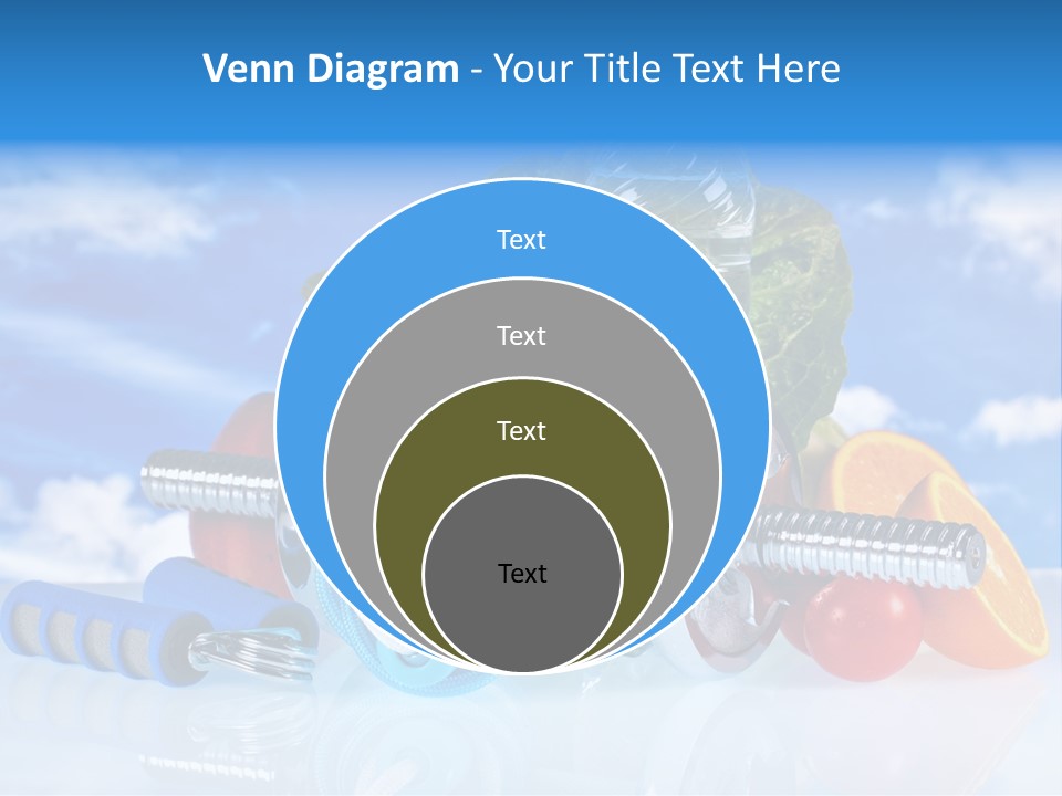Muscle Measure Yellow PowerPoint Template