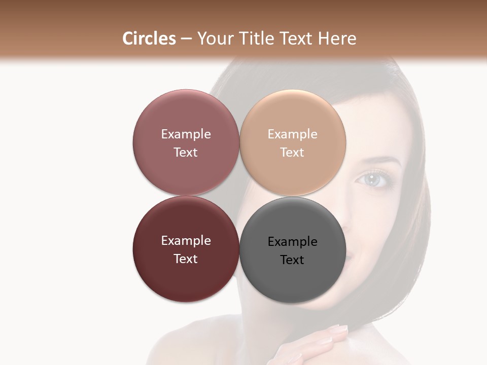 Hair Female Healthy PowerPoint Template