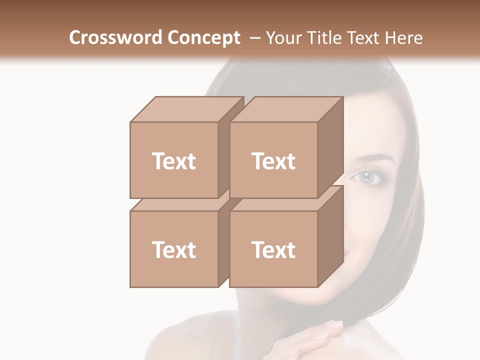 Hair Female Healthy PowerPoint Template