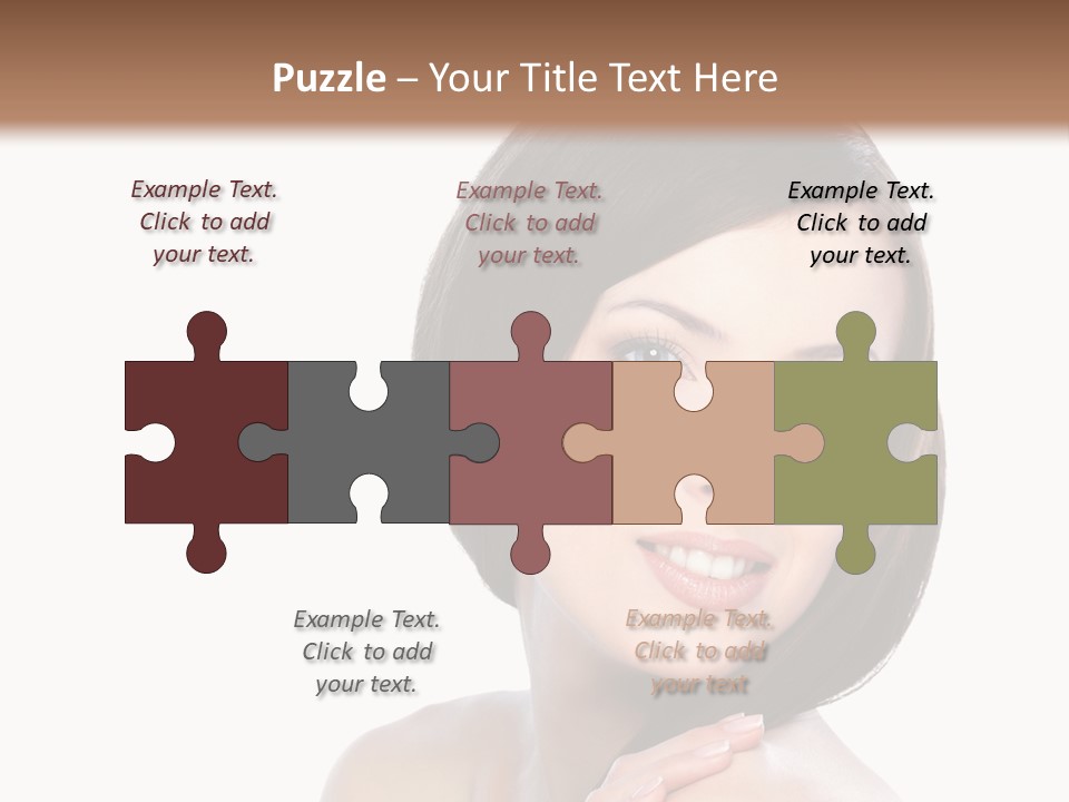 Hair Female Healthy PowerPoint Template