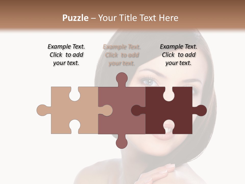 Hair Female Healthy PowerPoint Template