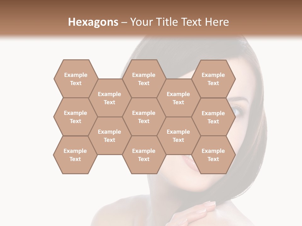 Hair Female Healthy PowerPoint Template