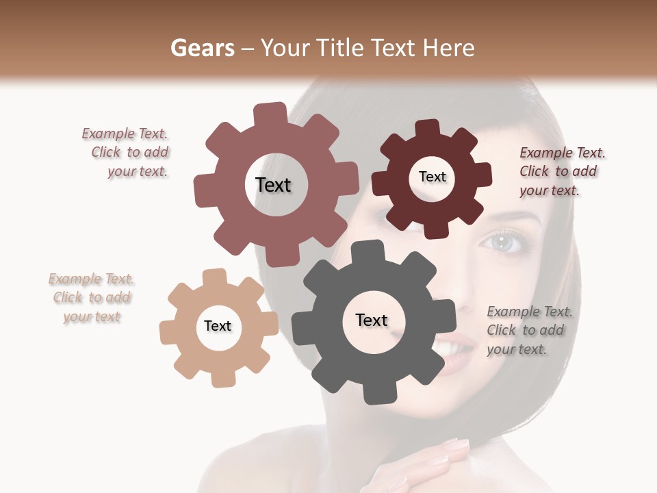 Hair Female Healthy PowerPoint Template