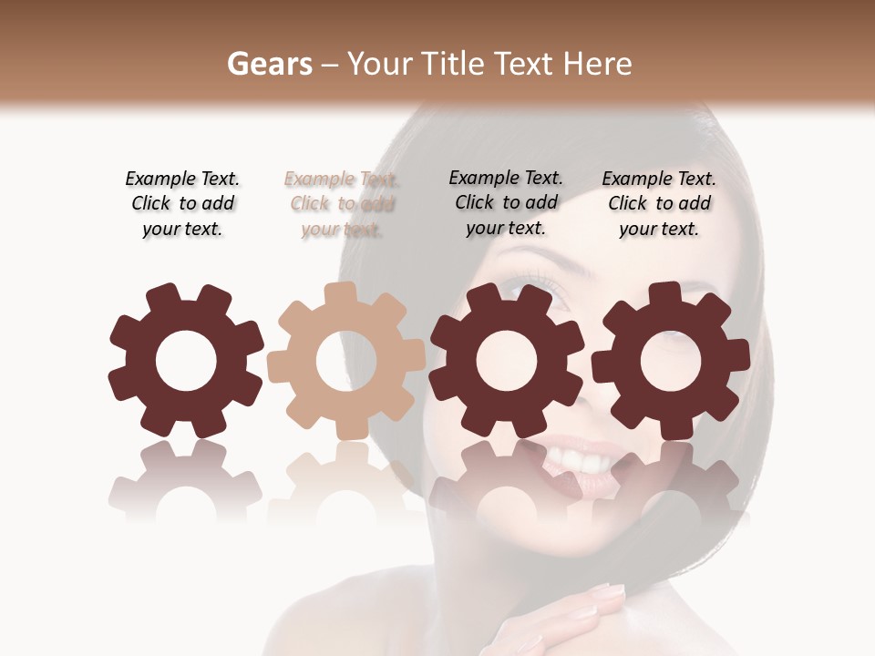 Hair Female Healthy PowerPoint Template