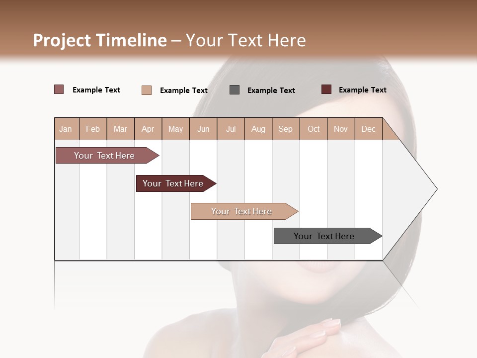 Hair Female Healthy PowerPoint Template