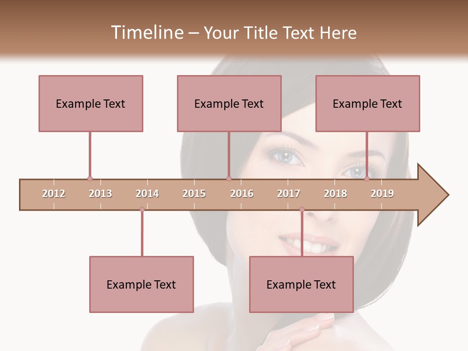 Hair Female Healthy PowerPoint Template