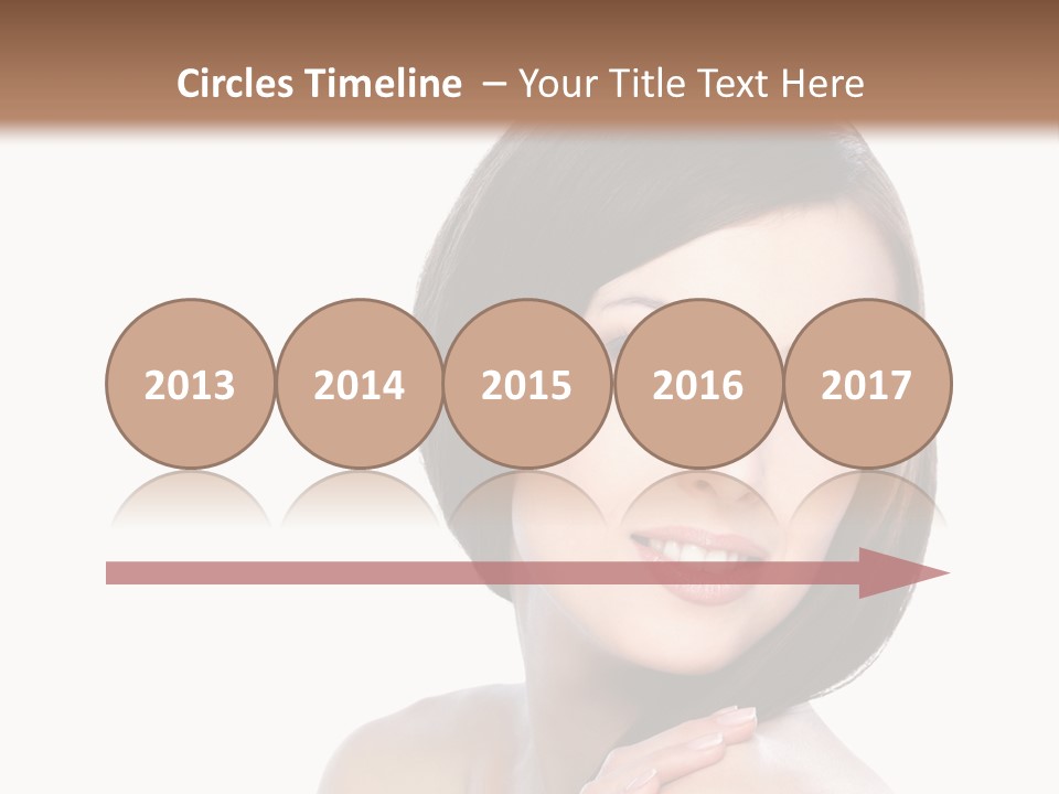 Hair Female Healthy PowerPoint Template