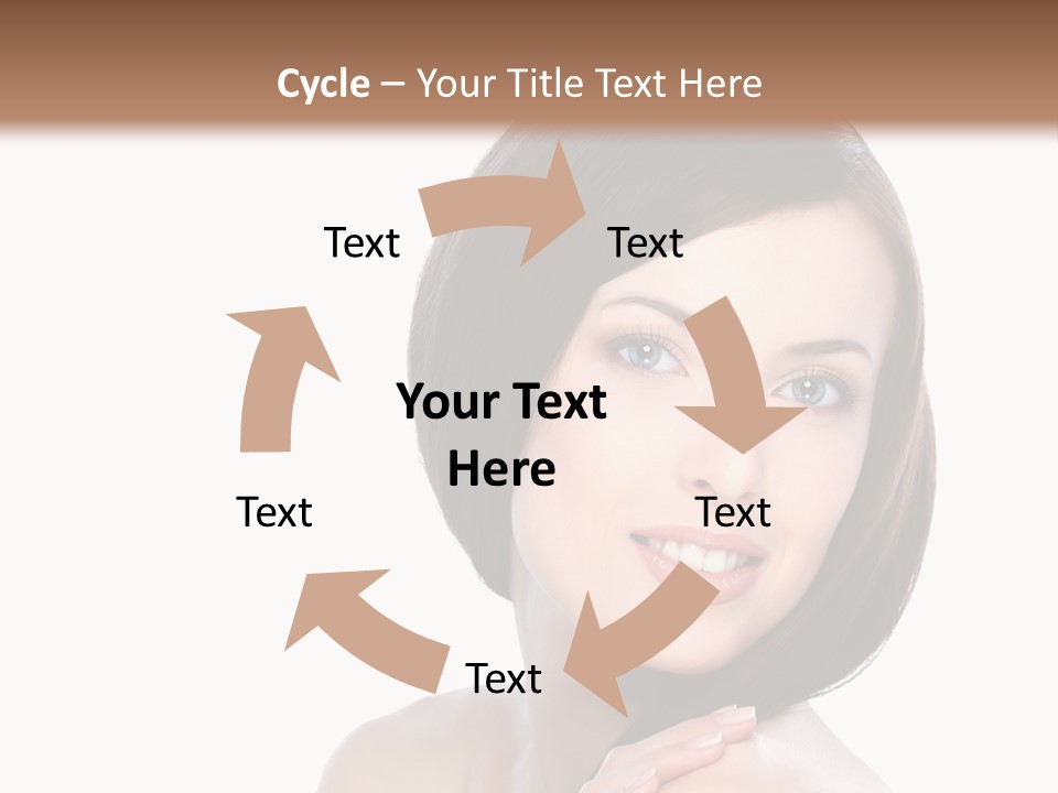 Hair Female Healthy PowerPoint Template