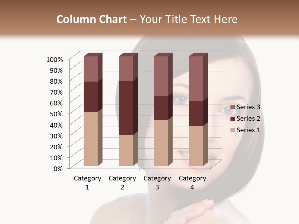 Hair Female Healthy PowerPoint Template