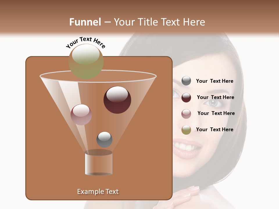 Hair Female Healthy PowerPoint Template