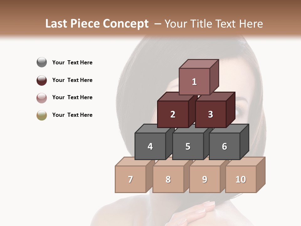 Hair Female Healthy PowerPoint Template