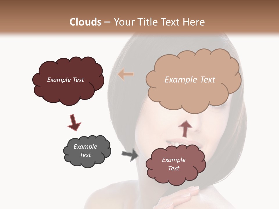 Hair Female Healthy PowerPoint Template