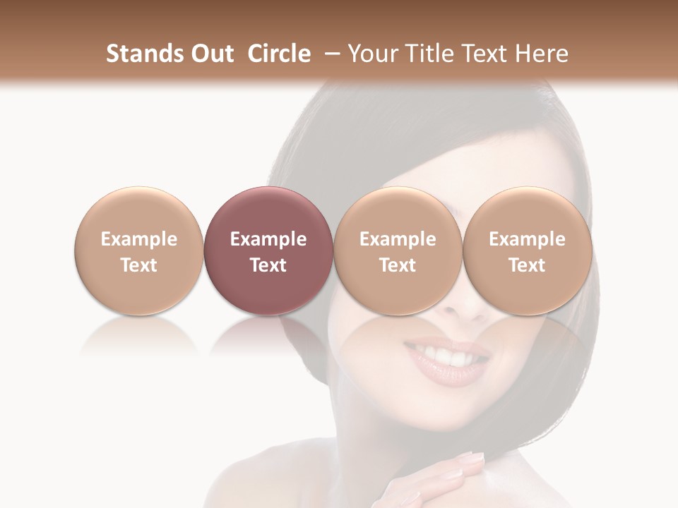 Hair Female Healthy PowerPoint Template