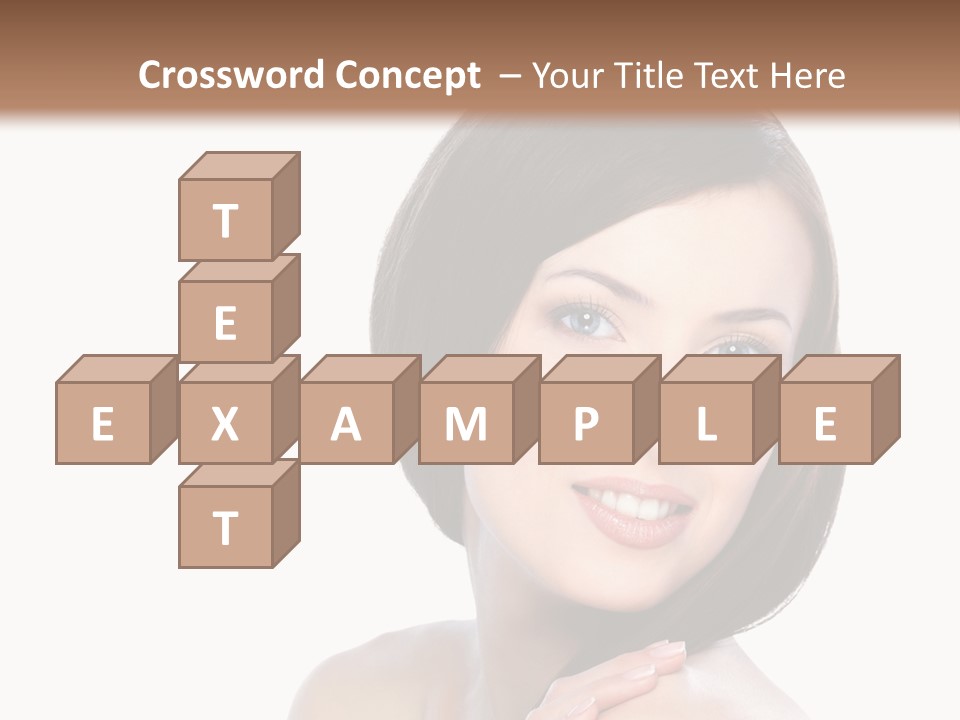 Hair Female Healthy PowerPoint Template